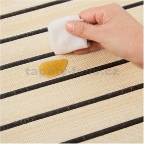 Samolepiace panely na stenu TPL0000009, cena za kus, rozmer 270 cm x 48,5 cm, lamely svetlo hnedé , IMPOL TRADE