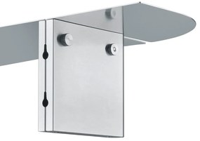 Polica nehrdzavejúca v matne striebornej farbe 60 cm Oru – Blomus