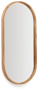 Nástenné zrkadlo s dreveným rámom 45x95 cm Magda – Kave Home