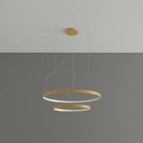 Závesné LED svietidlo Rio 2 55/78, 2x LED 80w, 3000k, g
