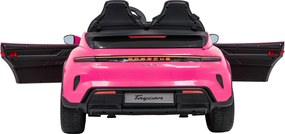 Ramiz Porsche Taycan Turbo S vozidlo Ružová