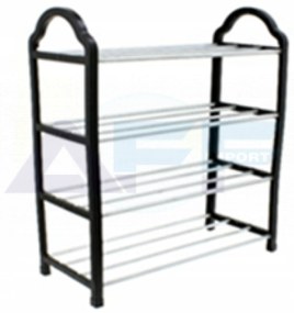 AFF 3395 Stojan na topánky pre 12 párov topánok čierny