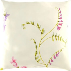 Kvalitex Bavlnené obliečky DELUX 220x200 + 2x 70x90 cm - BOTANICA krémová