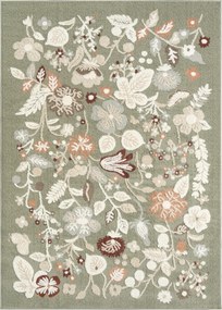 Angel Carpet, Kusový koberec Aurora 25 Green, 80x120, zelená, kancelária