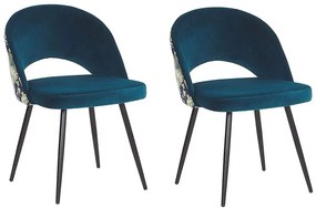 Set 2 ks. jedálenských stoličiek VIVANI (modrá). Vlastná spoľahlivá doprava až k Vám domov. 1022806