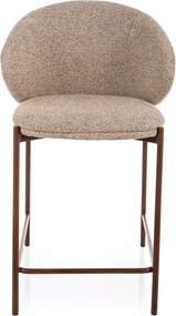 Barová stolička KIOTO, orech/béžová