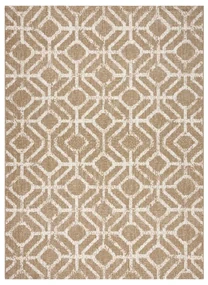 Koberec SIZAL FLAT 48957265 geometrický ROMBY naturálny / béžový
