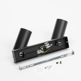 Brilagi - LED stmievateľné bodové svietidlo SELE 2xGU10/6,5W/230V čierna/zlatá