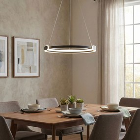 Toolight Toolight, LED stropné svietidlo 50cm, 48W, 4000K, 2500lm, APP1927-CP, čierna, OSW-66067