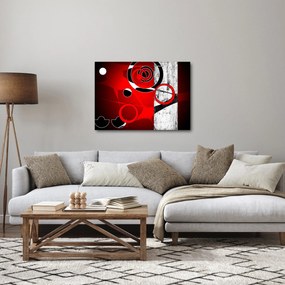 Obraz abstrakcie (70x50 cm)