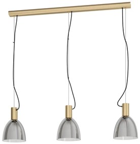 Eglo 99314 - Luster na lanku LEBALIO 3xE27/40W/230V