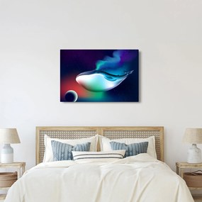 Obraz - Vesmírna veľryba (90x60 cm)