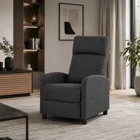 Polohovacie kreslo sivé TV-W3397 GREY2