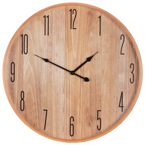 Autronic - Hodiny nástěnné - MDF s dřevěným rámem, 53 cm - HA1746