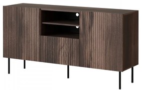 Široká komoda Ostani 150 2D1S, Farby: Orech warmia