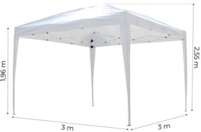 Bestent Záhradný altánok 3x3m skladací White