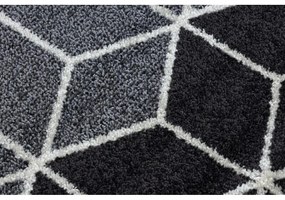 Kusový koberec Kocky šedý 160x220cm