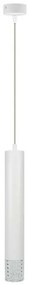 Luster na lanku TUBI 1xGU10/8W/230V biela