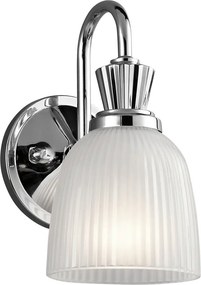 XXXLutz NÁSTENNÉ SVIETIDLO DO KÚPEĽNE, 12.7/24.1/17.2 cm Elstead Lighting - Online Only bytové doplnky - 009093005901