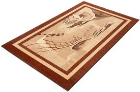 Koberec Agnella Standard Ustronie hnedý