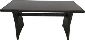 Veľká rodinná záhradná súprava Avenberg AMICO čierna/antracitová