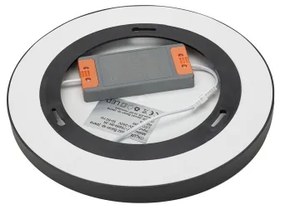 ITALUX PLF-75689-BK-3K - LED Stropné svietidlo RIBERIO LED/30W/230V 3000K čierna