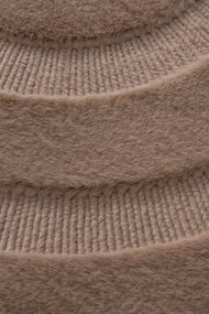 Kúpeľňový koberček MOYO CIRCLE hnedý kruh