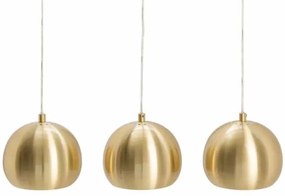 Zlatá závesná lampa Golden Ball 3ks »