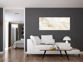 Obraz - Abstrakcia s dekorom (120x50 cm)