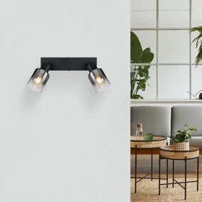 Globo 54308-2 - Bodové svietidlo HUBERTUS 2xE14/40W/230V