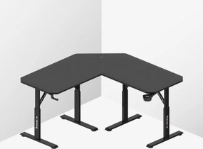 Herný rohový stôl Hero 7.3 čierny