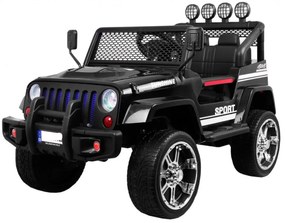 RAMIZ ELEKTRICKÉ AUTÍČKO RAPTOR DRIFTER 4x4 OFF ROAD ČIERNA 4x45W - 12V / 10Ah - 2023