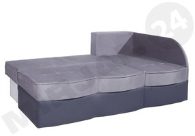 Rohová sedacia súprava Dido, Dostupné poťahy: Soft 020 + Alcala 22 + Amber 070, Strana policy: pravá