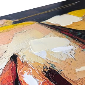 Obraz s ručne maľovanými prvkami 70x100 cm Vivian – Styler