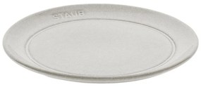Keramický tanier Staub 15 cm, biely hľuzovkový, 40508-025