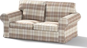 Poťah na sedačku Ektorp (rozkladacia, pre 2 osoby) NOVÝ MODEL 2012 farba produktu béžová látka zapletaná, vzorované