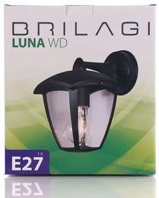 Brilagi - LED Vonkajšie nástenné svietidlo LUNA 1xE27/60W/230V IP44