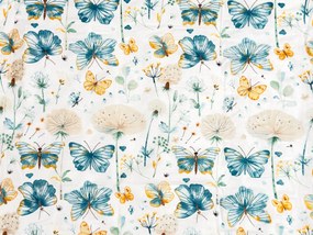 Krepové obliečky do postieľky Renforcé ELIVINE biele Rozmer obliečky: 45 x 65 cm | 90 x 140 cm