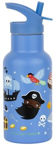 A Little Lovely Company - antikorová fľaša na pitie, 350 ml - piráti
