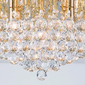 Orion DLU 2378/9/62-Krištáľové str. svietidlo GLORIA 9xG9/40W/230V pr.62 cm zlatá