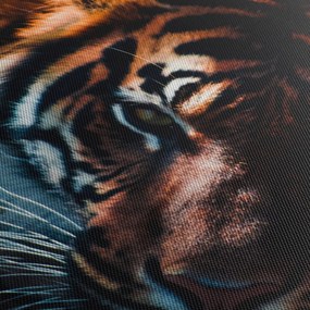 Obraz ležiaceho tigra (90x60 cm)