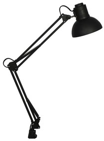 TOP-LIGHT Retro stolná lampa na čítanie HANDY C, 1xE27, 60W, čierna