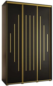 Skriňa 45 Canaris 12 160 čierna/gold