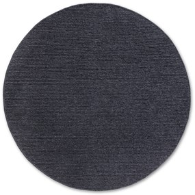 Villeroy & Boch, Kusový koberec Villeroy & Boch 106051 Anthracite kruh, 160x160 (priemer) kruh, šedá, obývacia izba