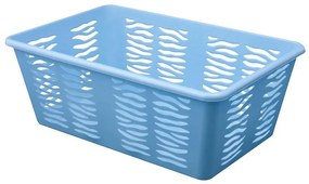 Modrý košík Zebra