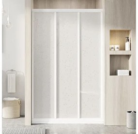 Sprchové dvere RAVAK ASDP3-130 198 white+Pearl 00VJ01R211