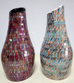 Váza GLANZ , keramika, 47 cm, ručná práca