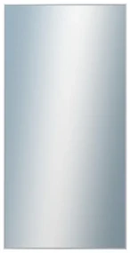 DANTIK - Zrkadlo v rámu, rozmer s rámom 60x120 cm z lišty Hliník strieborná (7022004)