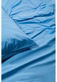 Blankytné modré bavlnené obliečky na dvojlôžko Bonami Selection, 200 x 220 cm