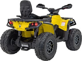 Ramiz Štvorkolka Can Am Outlander ATV na diaľkové ovládanie žltá